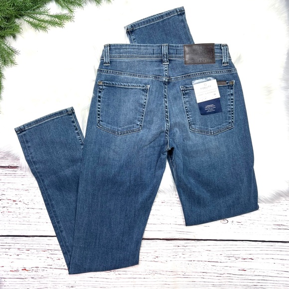 🚫SOLD! NWT🤩 |•FIDELITY DENIM•| Nordstrom Jimmy Slim Straight Leg Jeans - Picture 8 of 16
